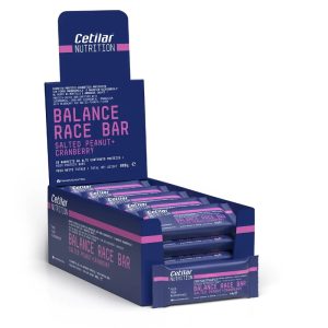 Cetilar Nutrition Balance Race Bar Salted Peanut+Cranberry Confezione 20 barrette 40 gr