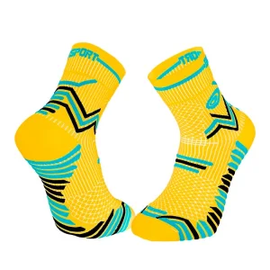 BVSport  CALZE TRAIL ULTRA GIALLO-BLU