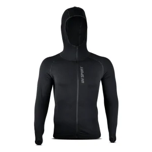 BvSport GIACCA CON CAPPUCCIO RTECH EVO CON MANICHE LUNGHE E ZIP
