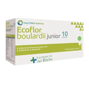 Nutrifarma Ecoflor Boulardii Junior 10 Miliardi 10 flaconcini da 10 ml