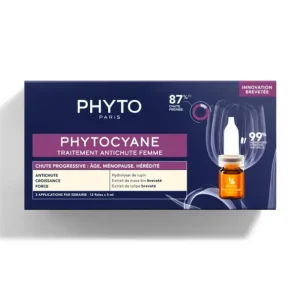 Phyto PHYTOCYANE Trattamento Anticaduta Donna