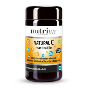 Nutriva NATURAL C MASTICABILE 60 Compresse