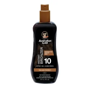 Australian Gold SPF 10 SPRAY GEL CON BRONZER 237 ml