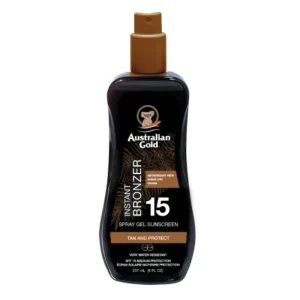 Australian Gold SPF 15 SPRAY GEL CON BRONZER 237 ml