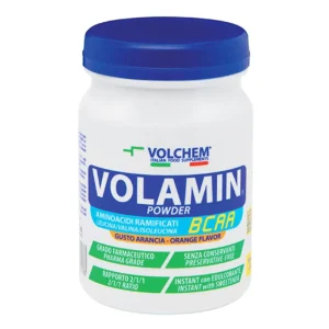 olchem VOLAMIN POWDER ( aminoacidi ramificati - bcaa ) - polvere 250 gr Arancio