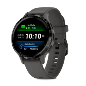 Garmin Venu 3S Pebble Gray & Slate con cinturino in silicone