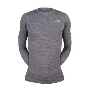 BvSport T-shirt maniche lunghe RTECH MERINOS grigio
