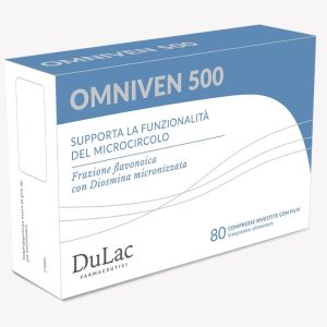 Omniven 500 Integratore Diosmina + Esperidina 80 Compresse