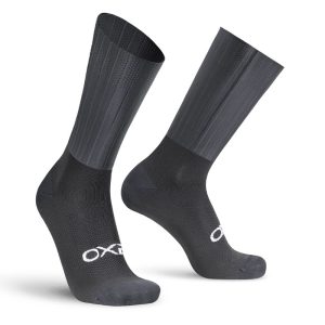 Oxyburn Calze ciclismo aerodinamic performance AERO SOCKS 1697 BLACK