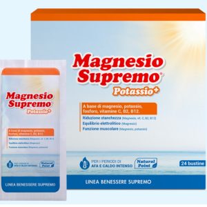 Magnesio Supremo Potassio+ 24 Bustine