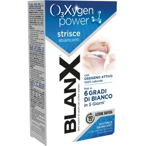BlanX  Strisce Sbiancanti O₃Xygen Power 10 Whitening Strips