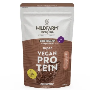 WildFarm Super Vegan Protein Gusto Cioccolato 500 gr