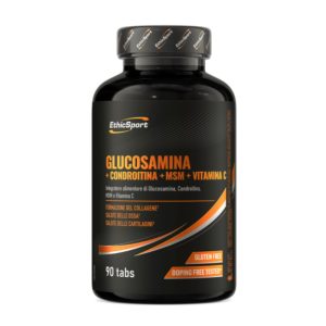 EthicSport GLUCOSAMINA + CONDROITINA + MSM + VITAMINA C 90 Tabs