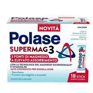 Polase SuperMag 3 18 stick orosolubili gusto ciliegia