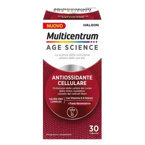 Multicentrum Age Science Antiossidante Cellulare 30 capsule