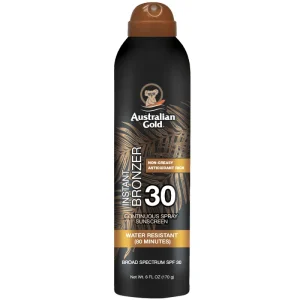 Australian Gold SPRAY SOLARE SPF 30 CON BRONZER 170 gr