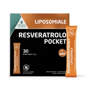 PromoPharma Resveratrolo Pocket Liposomiale 30 Stick Pack